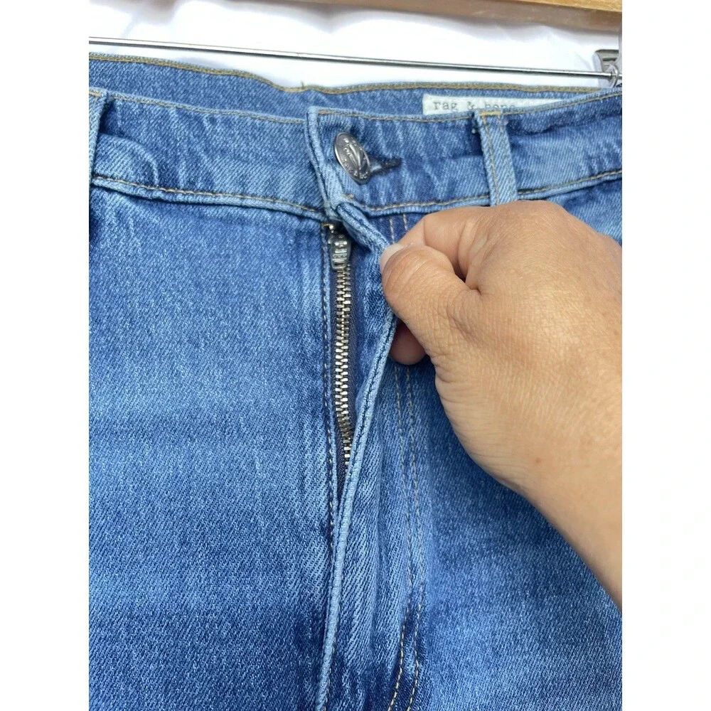 Rag & Bone The Peyton High-Rise Full-Length Bootcut Jean Women’s Size 31  Denim